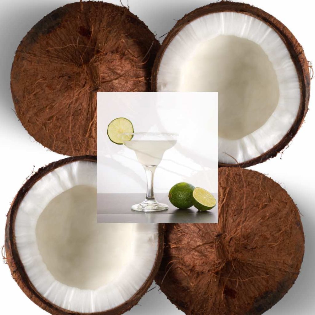 Lime Margarita & Coconuts 